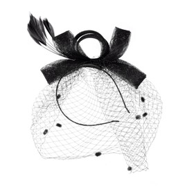 Baluue Bridal Photo Prop Lightweight Elegant Headdress Wedding Headwear Mesh Hair Band