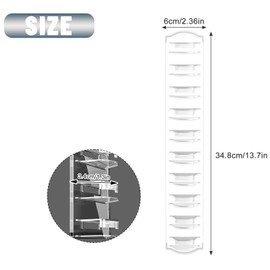 MSKEI Adhesive Hat Organizer for Baseball Caps on the Wall, Hanging hat Storage Rack, Ball Cap Hooks Display, Strong Hat Hanger Holder for Door and Closet, Hold Up to 10 hats, Clear, 1-Pack