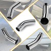 5 Inch (ID) Diesel Exhaust Elbow Tip, Turn Down Exhaust