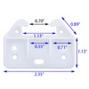 FDXGYH 10 Pcs Plastic Drawer Guides Drawer Track Guides Drawer