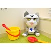 Job Cat Big Plush Toy