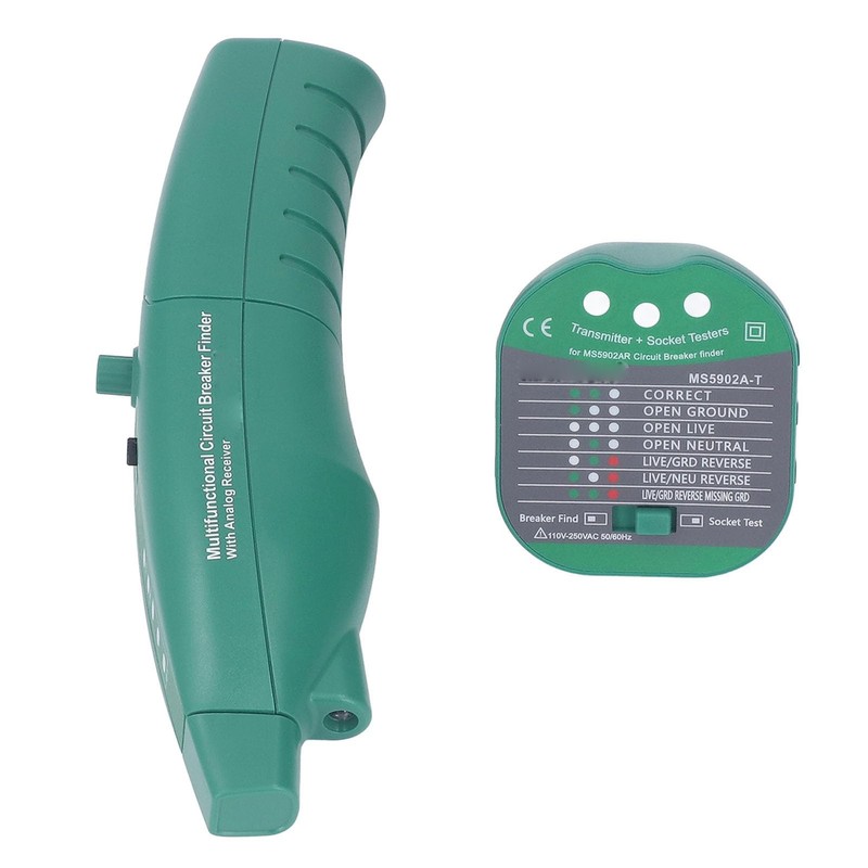 LiebeWH Automatic Circuit Breaker Fuse Finder Socket Tester with Flashlight