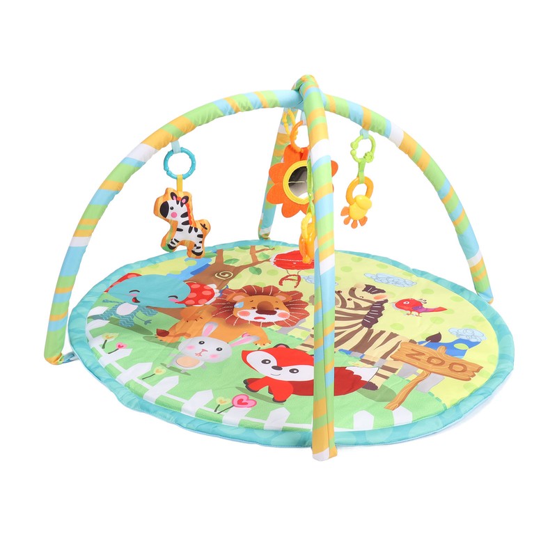 Baby Gym Play Mat with Toys Round Activity Game Combination
