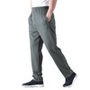 Zoulee New Men's Classic Drawstring-Waist Jogger Pants Sweatpants with Zipper