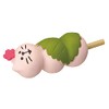 Deco Corporation ZSA-51237 Combre Mochi Cat Cherry Blossom Dango Size: