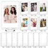 Marspark 15 Pcs 4x2inch Acrylic Photo Frame with Base Acrylic