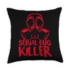 Pest Control For Exterminator Pest Control Technician Killer Throw Pillow