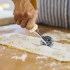 Pie Cutter Stainless Steel Raviolica Cutter Stamp Roller Wheel Round