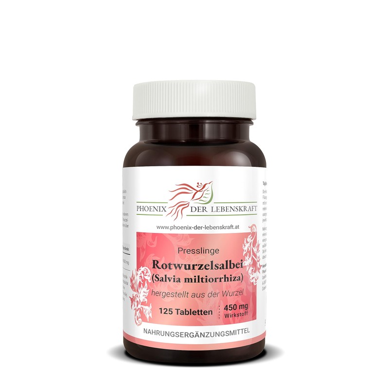 Red Root Sage Tablets - 450 mg Active Ingredient, Salvia