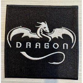 Original SPACEX DRAGON MISSIONS LOGO PATCH NASA 3.5” IRON ON/SEW ON