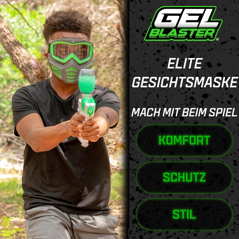 Gel Blaster Elite Face Mask - Luminous Tactical Face Mask