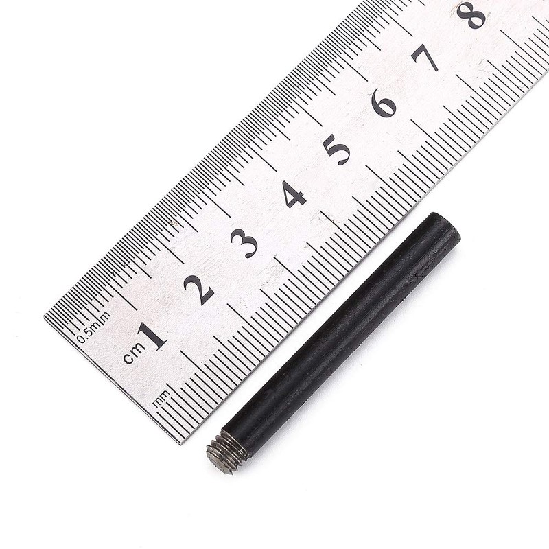 DOSMAMZ Pack of Three (3) 1/4” Threaded Ferro Rods Flint