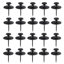 20Pcs Picture Hangers Nails,Decorative Push Pin,Hanging Wall Tacks,Hangers Nails,Double-Headed Wall Nails,Wall Nails for Pictures,for Home Classroom Office Study Room Drywall