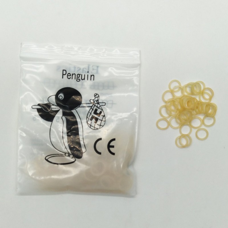 100PCS/bag X-Heavy 3.5 Oz. - Orthodontic Free Elastic -For Braces