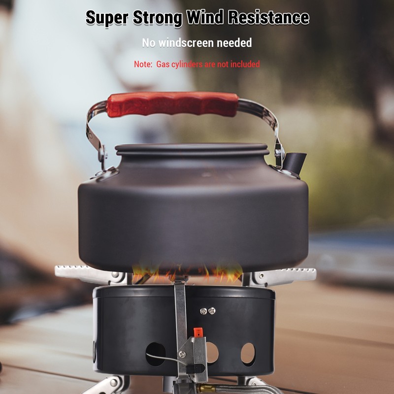 Camping Stove 6000W High-Altitude Infrared Portable Windproof Gas Stove for