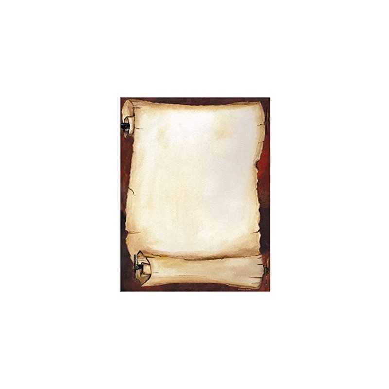 Scroll Stationery Paper- 100 Count