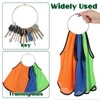 Classicseali 4PCS Large Key Rings,6 in Extra Large Key Ring,