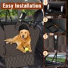 Dog Back Seat Cover, Waterproof Scratch Proof Nonslip Dog Hammock