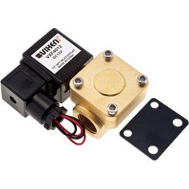 Vixen Air 1/2" NPT Air Ride Suspension High Flow Normally Closed Electric Air Valve (Solenoid) 250 PSI One Corner VXF4012-2