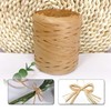 Raffia Ribbon Yarn 200m Brown Raffia Paper Ribbon String Rafia