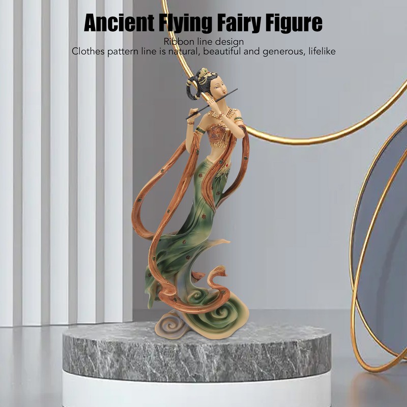 Resin Ancient Beauty Statue Chinese Style Classical Beautiful Women Figurine