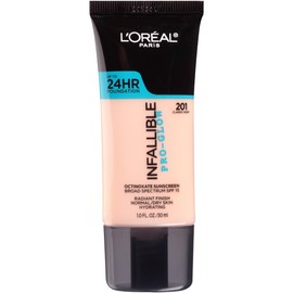L'Oreal Paris Makeup Infallible Up to 24HR Pro-Glow Foundation, Classic Ivory, 1 Ounce