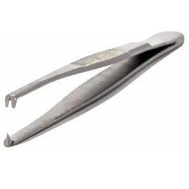 Teknosteel - Pinza Disección con dientes, 20cm Instrumental Médico, Fabricada en acero inoxidable. Para extraer tejidos