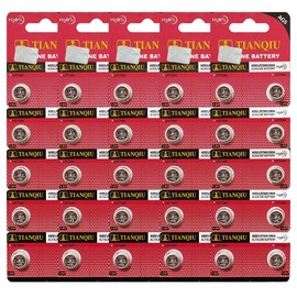 Tianqiu 50 X Ag5 Lr754 393 Sr754Sw Alkaline Battery by TIANQIU