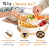 DEVA Home Design Chip and Dip Serving Set | Rotating