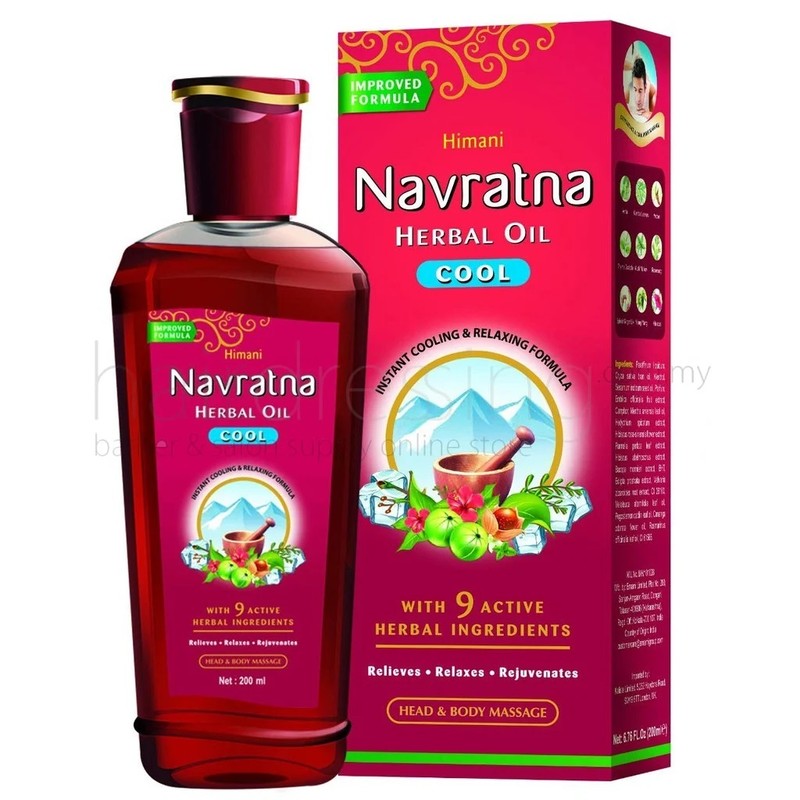 Navratna Ayurvedic Herbal Hair Oil 200ml