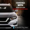 Floor Mats Compatible with Nissan Rogue 2014-2020 (No Rogue Sport