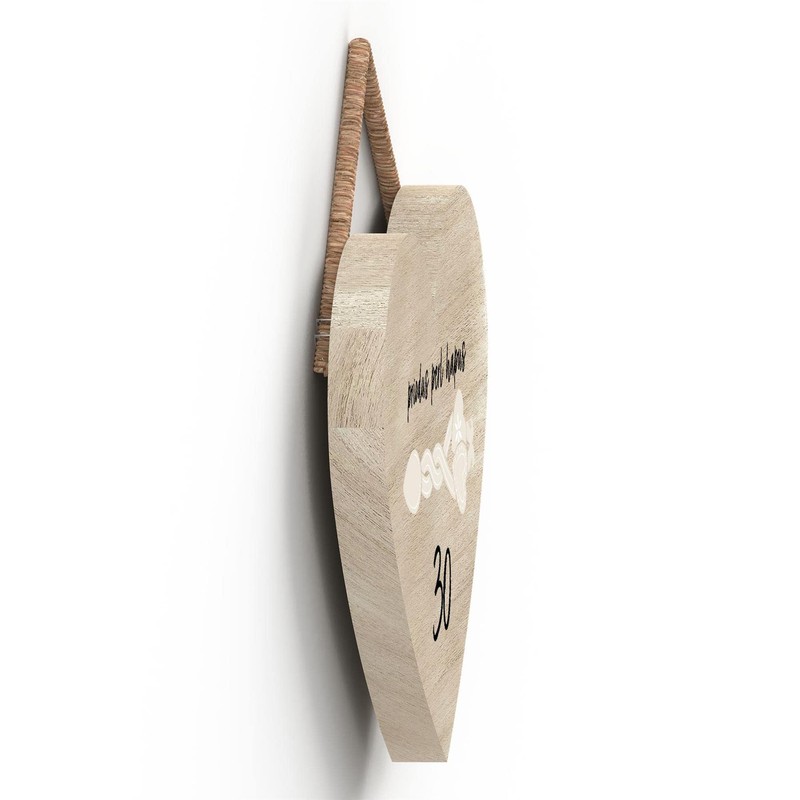 Global Designs 30Th Wedding Anniversary Welsh Love Spoon Wooden Heart
