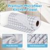 Microfiber Cleaning Cloth Roll-50PK, Reusable Paper Towels 11.5×11.5"