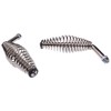 Chamixx 2X 5'' Stainless Spring Handles with 1/2" Steel Rod