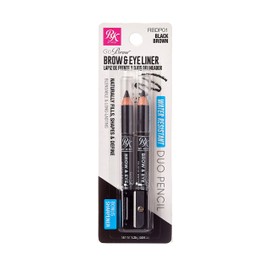 Ruby Kisses Go Brow Duo Pencil Brow&Eyeliner - RBDP01 (Black brown)