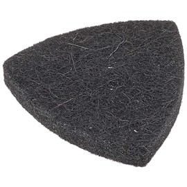 Felt Tones Gypsy FELG-BLKWF-1 Wool Plectrum Ukulele Pick, Black