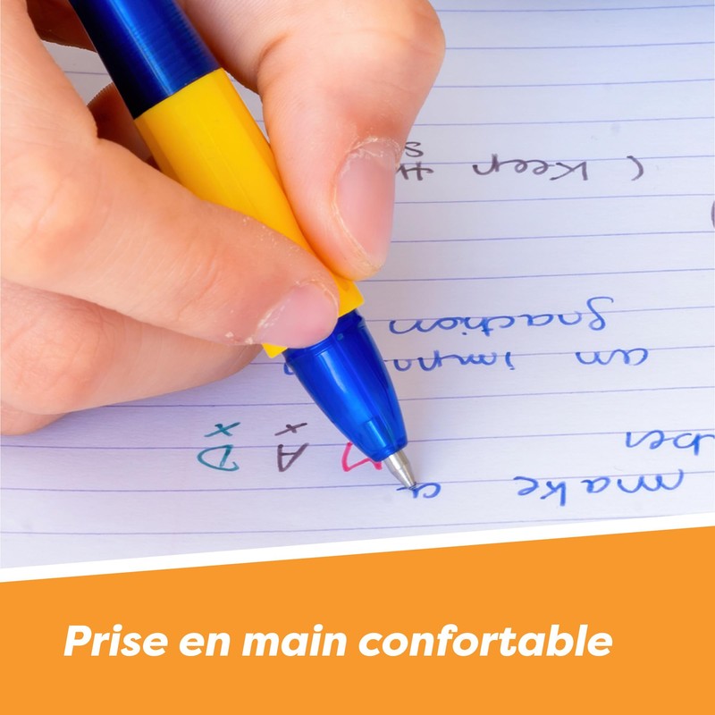 BIC Illusion Erasable and Refillable Ballpoint Pens with Medium Tip