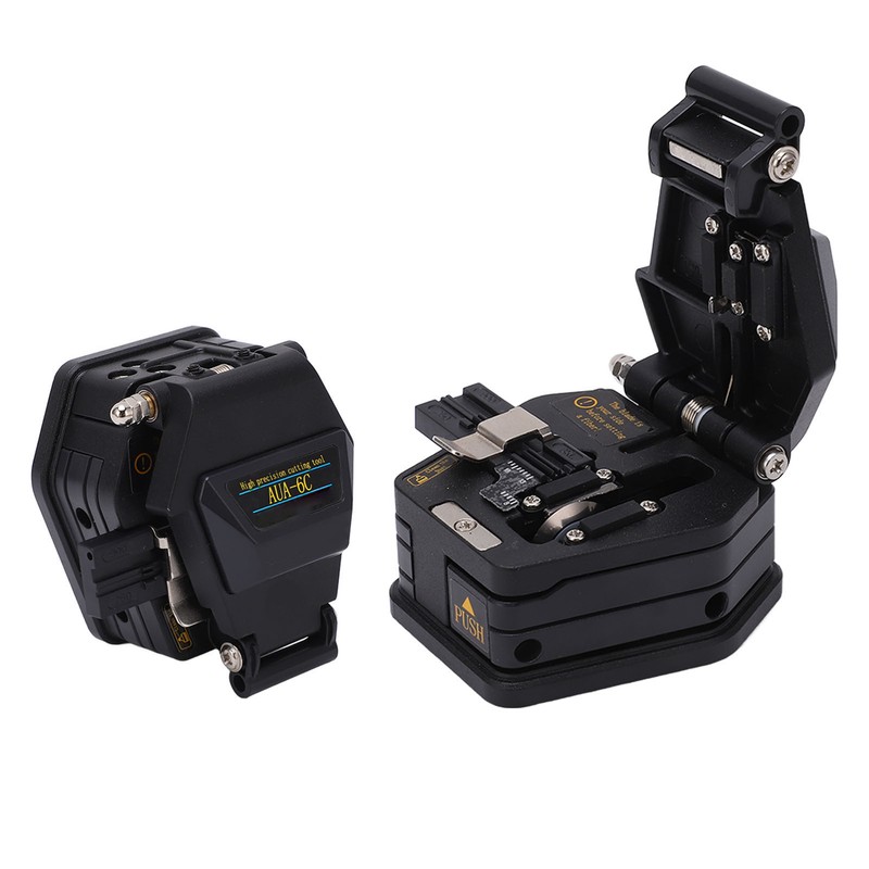 Fiber Cleaver Cold Connection Hot Melting High Accuracy Cutter Cutting