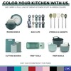 COOK WITH COLOR Mixing Bowls with TPR Lids - 12
