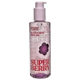 VICTORIA'S SECRET PINK SUPER BERRY BOOSTING BODY OIL 8 oz NEW
