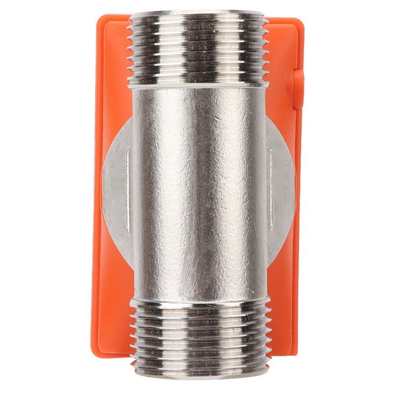 Water Flowmeter Digital Display Flow Sensor Stainless Steel Acid Alkali
