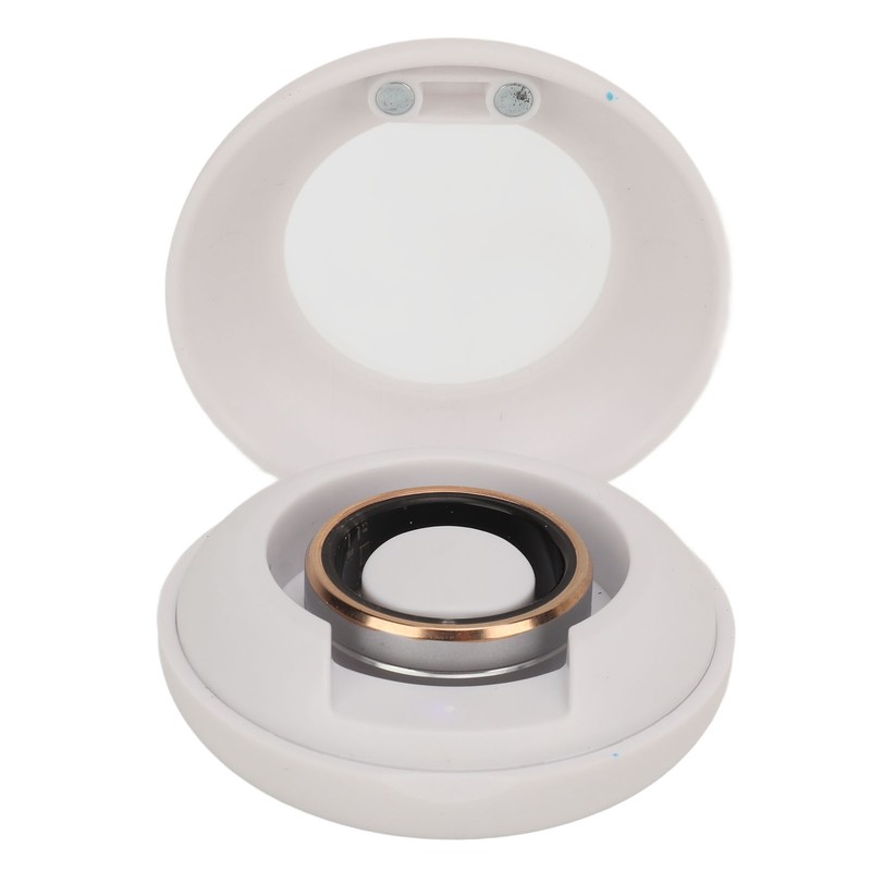 Smart Ring Fitness Tracker Ceramic Stainless Steel Sleep Monitoring Camera