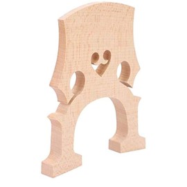 Alnicov Cello Bridge Maple Wood Cello Bridge for 4/4 Cello Replacement Parts Cello Accessories