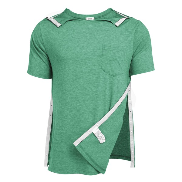 Deyeek Post Surgery Clothing for Men Recovery Tear Away Short