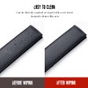 JULOPO 2PCS Carbon Fiber Texture seat Belt Covers Compatible with
