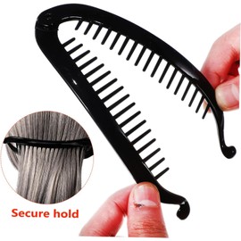 WADY 18 Piezas De Horquilla De Pelo De Cola De Caballo Clip De Pelo De Plátano Clips Para Mujeres Clips De Plátano Para Cabello Grueso Banana Peine Clips De Plátano Accesorios (18 Pcs)