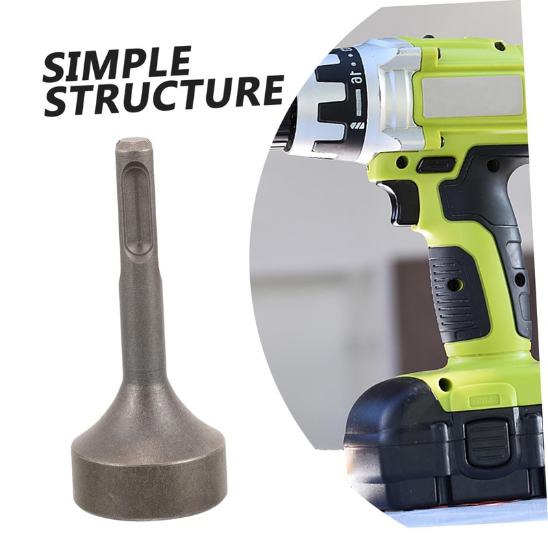 Operitacx 4pcs Ground Rod Driver Hammer Drills Stainless Steel Tool