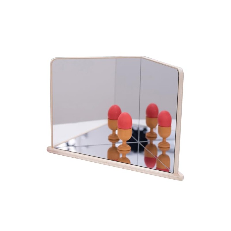 TickiT Wooden 4-Way Mirror - Explore Reflection, Symmetry and Patterns