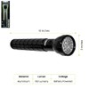 PerfPower Go Green GG-113-28BK LED High Intensity Flashlight, Black