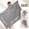 COSTYERT Microfiber Hair Towel Wrap for Women, Super Absorbent &